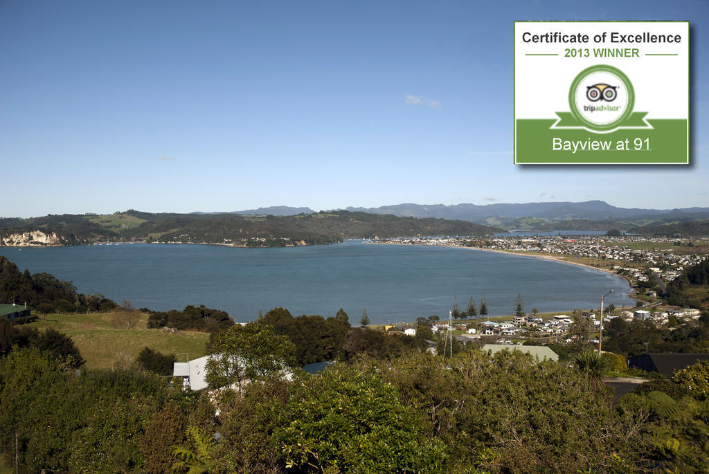 Bayview At 91 Bed and Breakfast Whitianga Exterior foto